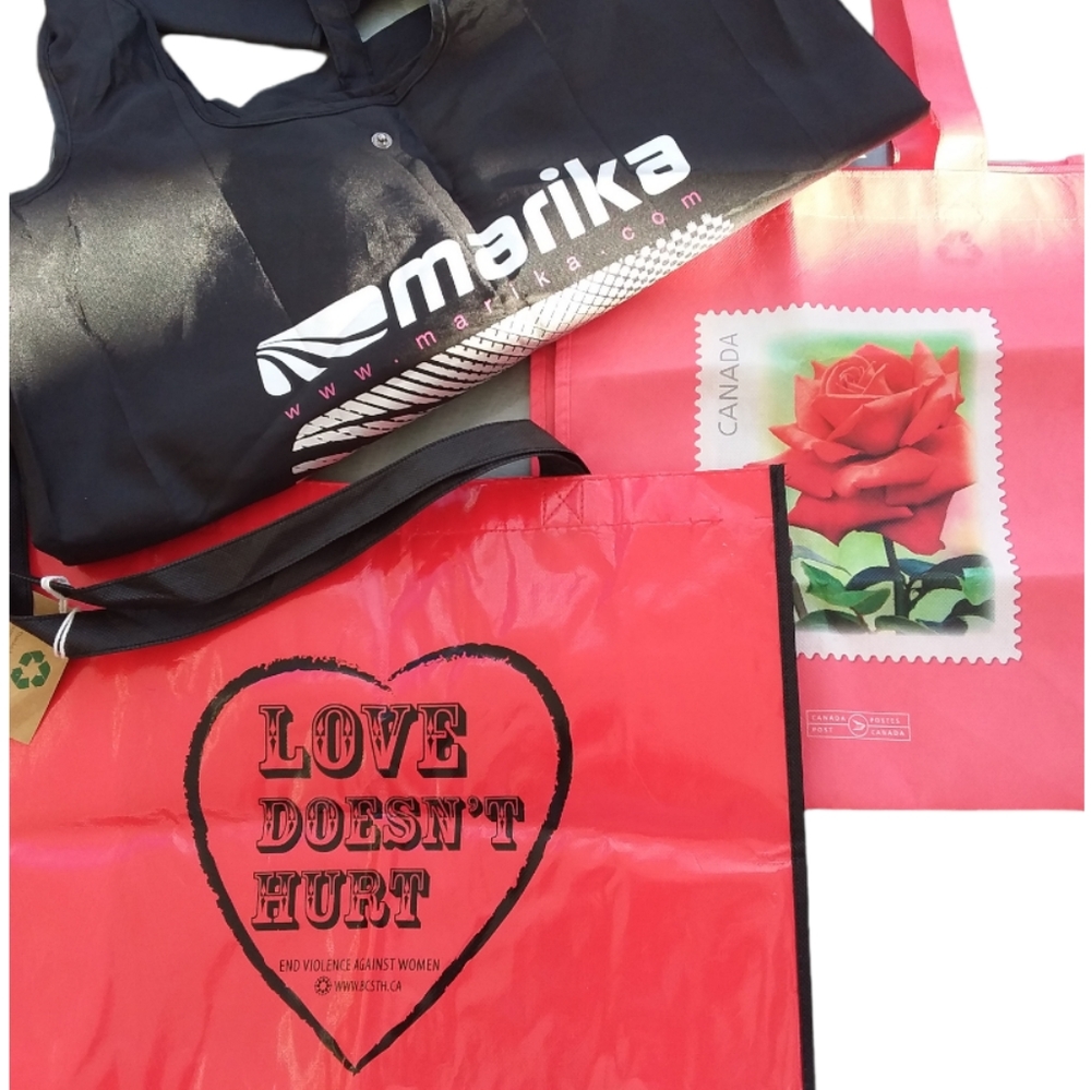 ⭐3/$15 EUC - Reusable Bag Set of 3